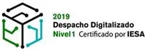 Sello de despacho digitalizado, nivel 1, certificado por IESA en 2019
